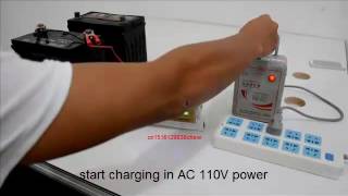 Intelligent 12V24V car battery charger [upl. by Elrak129]