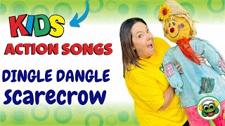 Dingle Dangle Scarecrow  Learn how to shake your body with this traditional kids action song [upl. by Hildebrandt756]