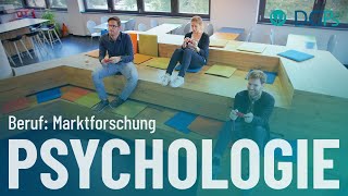 Berufe in der Psychologie Marktforschung [upl. by Llertnauq]