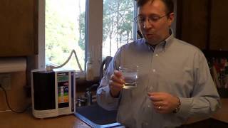 Ionized Alkaline Water Machine Demonstration with the Enagic SD501 Kangen Water Ionizer tm [upl. by Donnell]