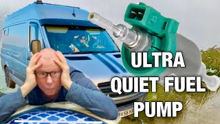 Ultra Quiet Chinese Diesel Heater Fuel Pump Upgrade amp Review full time van life [upl. by Zolly]