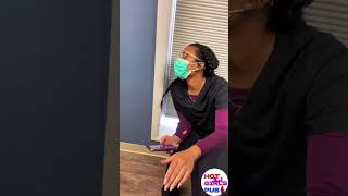 Hot Black Nurse Incredible Fart On Face [upl. by Emarej]