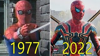 Evolution of SpiderMan in Movies w Facts 19772022 [upl. by Sharpe]