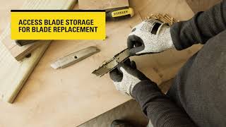 How to Change the Blade on Stanley Classic 99 Utility Knife [upl. by Aurelia]