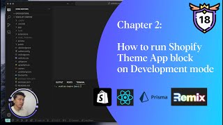 18  How to run Shopify Theme App Block on Development mode [upl. by Fransis]