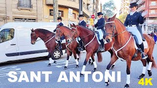 Barcelona Tres Tombs Sant Antoni 2112023 Spain [upl. by Uhej]