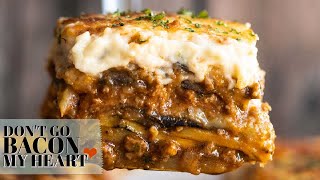 Outrageously Delicious Greek Moussaka [upl. by Tabitha958]