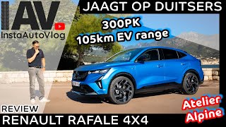 De Renault Rafale PHEV 300 4X4 blijkt een magnifiek stukje techniek [upl. by Iline]