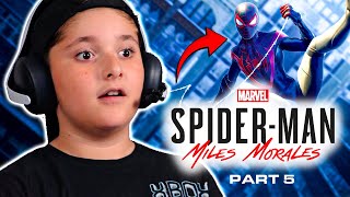 Marvel’s Spider Man Miles Morales Gameplay  Reconnecting amp Time to Rally  Part 5 [upl. by Jermaine]