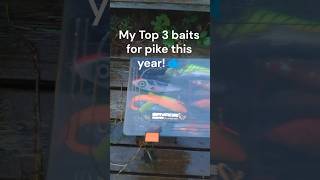 My 3 best pike lures fishing fishingequipment [upl. by Rainger]