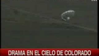 Aterriza el globo con niño atrapado dentro en los EEUU [upl. by Jaynes585]