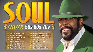 70s RampB Soul Groove  Barry WhiteSam Cooke Stevie Wonder Marvin Gaye Aretha franklin Al Green [upl. by Patricio]