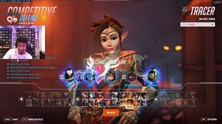 Sugarfree INSANE Tracer Season 11 Gameplay Overwatch 2 [upl. by Cyna]