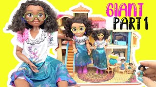 Disney Encanto Mirabel Transforms from Giant to Tiny Doll at Madrigal House Part 1 [upl. by Ahsinad]