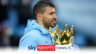 Sergio Aguero signs off his Premier League career in style as Manchester City thrash Everton 50 [upl. by Maris]