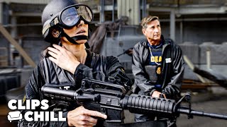 SWAT Team Gets Ambushed  SWAT Under Siege Michael Jai White [upl. by Idnod662]