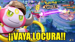 HOOPA CON GUARDIA RESONANTE ESTA ROTO😍MEJORES OBJETOS Y MEDALLAS⭐BUILD HOOPA POKEMON UNITE [upl. by Leamaj]