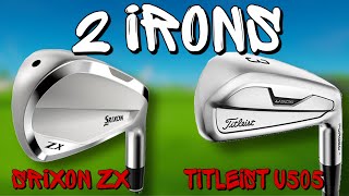 Who doesnt LOVE a 2 IRON  SRIXON ZX vs TITLEIST U505 [upl. by Nahtaneoj23]