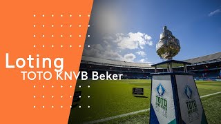 Loting kwalificatierondes TOTO KNVB Beker 202021 [upl. by Lecram]