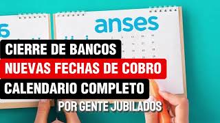 💲Urgente Jubilados❗ Cierre de Bancos y Suspensión de Cobros con Fechas de Pagos de Junio ANSES [upl. by Festatus]