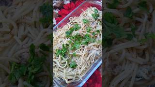 Black pepper spaghetti 😋🍝🍴short shortvideo ytshorts [upl. by Neirb171]