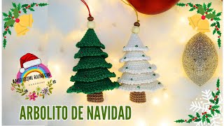 Adorno Árbol De Navidad a Crochet [upl. by Wadleigh]