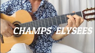 Champs Elysees  Joe Dassin  fingerstyle guitar  cover  by Manol Raychev [upl. by Esej]