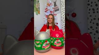 ASMR UNBOXING GIANT MYSTERY CHRISTMAS SQUISHMALLOWS😍🎁⁉️ RARE SACK HUNT🫢🤞🏻 Shorts [upl. by Chrissy]