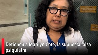 Detienen a Marilyn Cote en Tlaxcala [upl. by Garvey]