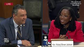 WATCH Sen Alex Padilla questions Jackson in Supreme Court confirmation hearings [upl. by Alled]