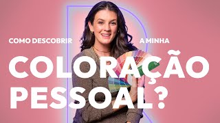 Vem saber como DESCOBRIR sua CARTELA DE CORES da coloração pessoal  por Resolva Meu Look [upl. by Hylan]