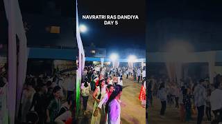 Navratri ras dandiya day 5 navratri garba 2024 [upl. by Annaed387]