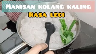 Bikin manisan kolang kaling menggunakan bahan sisa di kulkas dailyvlog resep manisankolangkaling [upl. by Eerak889]