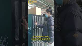 Smart locker solution 24 hours self service smart tennis racket rental locker with card payment [upl. by Schechter]