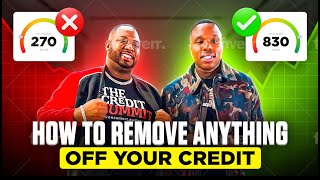 HOW TO REMOVE ANYTHING OFF YOUR CREDIT WITH DaraineDelevante [upl. by Nattirb]