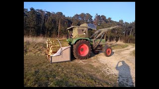 Heckcontainer selber bauen  Fendt Farmer 3 S [upl. by Forest]