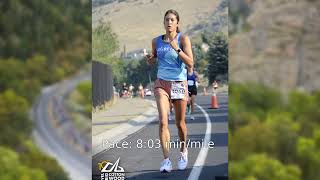 2022 REVEL Big Cottonwood Marathon Candice Sjobom [upl. by Slavic]