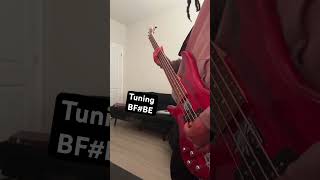 Slipknot  Gematria bass cover slipknot bass basscover shorts [upl. by Engelhart]