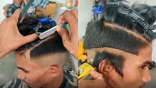 Slope Hair Cut Karne Ka Asaan Tarika  Step By Step Tutorial [upl. by Dobb]