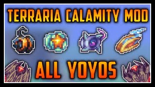 All Yoyos  Terraria Calamity Mod [upl. by Tina]