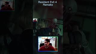 Resident Evil 4 remake  First regenerator reaction [upl. by Yelehsa600]