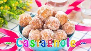 Castagnole – Ricetta Facile Dolci Fritti di Carnevale  55Winston55 [upl. by Aekim584]