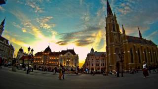 Novi Sad in motion  Timelapse [upl. by Ahsenav]