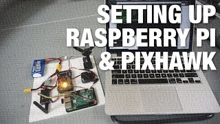 Connecting Raspberry Pi w Pixhawk and Communicating via MAVLink Protocol [upl. by Nosemyaj633]