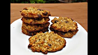 GALLETAS DE AVENA SALUDABLES EN 4 MINUTOS [upl. by Evita]