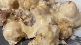 TATER TOT CASSEROLE [upl. by Petite341]