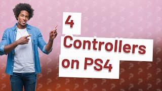 How many controller can connect to PS4 [upl. by Ltsyrk565]