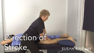 Massage Mondays  Direction of Stroke  Sports Massage and Remedial Soft Tissue Therapy [upl. by Ahron]