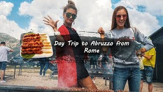 One Day Trip From Rome to Abruzzo to Eat Italian Arrosticini [upl. by Eednahs214]