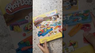 Our very first Play Doh set😍✨ unboxing playdoh [upl. by Allemaj51]